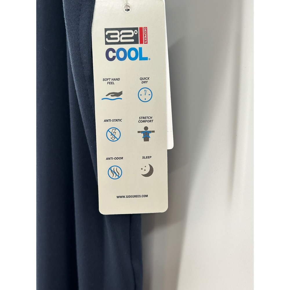 32 Degrees Cool Mens Sleepwear Pants Navy Blue XL TMBAS9536ME Lounge Pajamas - Picture 4 of 10